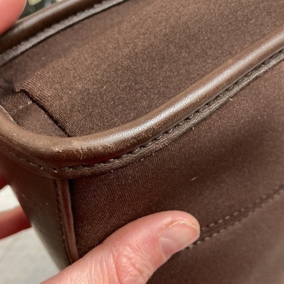 Coach vintage neoprene and leather tote bag - Picture 9 of 13